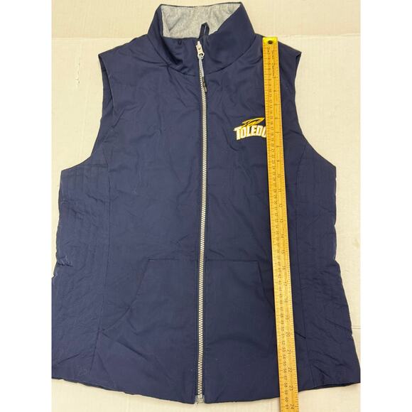 Under Armour University of Toledo Rockets Women's Quilted‎ Vest Medium Storm - Picture 6 of 7